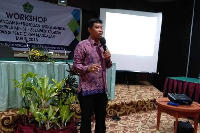 Andi Nurbudiman Menjadi Pemateri Workshop PKB