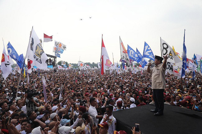 Prabowo Pertanyakan Alasan Stadion Pakansari Tidak Bisa Digunakan Rakyat