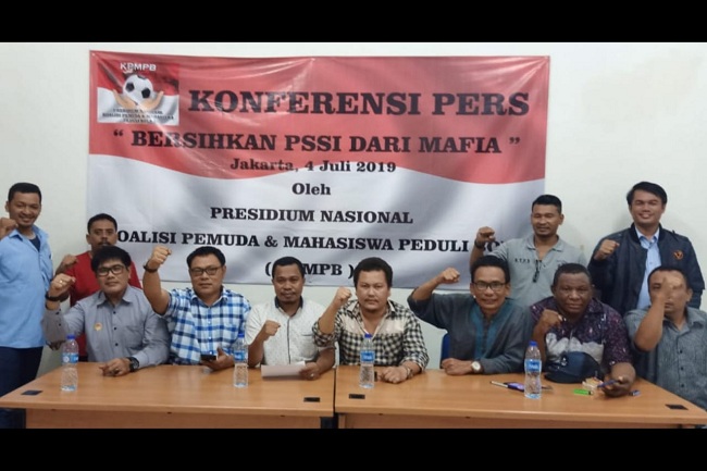 Jelang KLB PSSI, KPMPB Desak Presiden Bersihkan Mafia Bola di PSSI